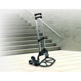 darrahopens Tools > Other Tools Stair Climbing Trolley 6 Wheels Aluminium Folding Hand Cart Climb Steps
