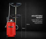 Darrahopens Tools > Other Tools T-REX 80L Mobile Waste Oil Drainer Tank, Pneumatic, Telescopic, Extractor Probes, Workshop