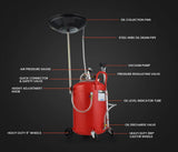 Darrahopens Tools > Other Tools T-REX 80L Mobile Waste Oil Drainer Tank, Pneumatic, Telescopic, Extractor Probes, Workshop