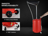 Darrahopens Tools > Other Tools T-REX 80L Mobile Waste Oil Drainer, Telescopic, with Air Compressor Fitting, for Workshop