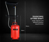 Darrahopens Tools > Other Tools T-REX 80L Mobile Waste Oil Drainer, Telescopic, with Air Compressor Fitting, for Workshop