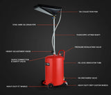 Darrahopens Tools > Other Tools T-REX 80L Mobile Waste Oil Drainer, Telescopic, with Air Compressor Fitting, for Workshop
