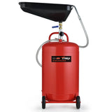 Darrahopens Tools > Other Tools T-REX 80L Mobile Waste Oil Drainer, Telescopic, with Air Compressor Fitting, for Workshop