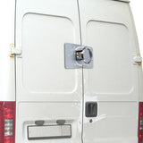 darrahopens Tools > Other Tools Van Door Lock With Brackets - Heavy Duty Security Vehicle Hasp Padlock