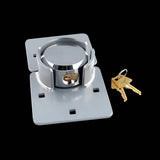 darrahopens Tools > Other Tools Van Door Lock With Brackets - Heavy Duty Security Vehicle Hasp Padlock