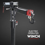Darrahopens Tools > Power Tools 800kg Electric Hoist Winch Crane 12V Swivel Car Truck UTE Lift 360° Pick Up