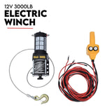 Darrahopens Tools > Power Tools 800kg Electric Hoist Winch Crane 12V Swivel Car Truck UTE Lift 360° Pick Up