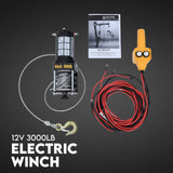 Darrahopens Tools > Power Tools 900kg Swivel Hydraulic Crane Hoist 12V Electric Jack