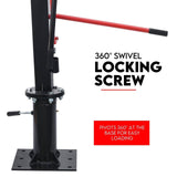 Darrahopens Tools > Power Tools 900kg Swivel Hydraulic Crane Hoist 12V Electric Jack