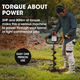 Darrahopens Tools > Power Tools Baumr-AG 1500W Electric Post Hole Auger Digger