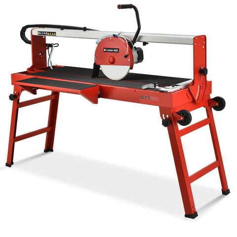 Darrahopens Tools > Power Tools BAUMR-AG 1500W Electric Tile Saw Cutter with 300mm (12") Blade, 920mm Cutting Length, Side Extension Table