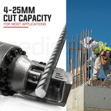 darrahopens Tools > Power Tools Baumr-AG 1600W 25mm Rebar Cutter Electric Hydraulic Reo Bar Portable Machine Re