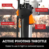 Darrahopens Tools > Power Tools Baumr-AG 38cc 4-Stroke 40cc Petrol Post Driver, with Carry Case & 3 Piling Sleeves