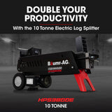 Darrahopens Tools > Power Tools Baumr-AG 4 Way Wood Log Splitting Wedge for 10 Tonne Electric Log Splitter