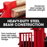 Darrahopens Tools > Power Tools Baumr-AG 40 Tonne Petrol Hydraulic Horizontal and Vertical Towed Wood Log Splitter - HPS700