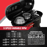 darrahopens Tools > Power Tools Baumr-AG 420W Drill Press Pedestal Benchtop Stand Pillar Variable Speed