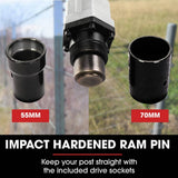 Darrahopens Tools > Power Tools Baumr-AG 52cc 2-Stroke Petrol Post Driver with Carry Case & 2 Drive Sockets