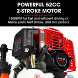 Darrahopens Tools > Power Tools Baumr-AG 52cc 2-Stroke Petrol Post Driver with Carry Case & 2 Drive Sockets