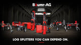 Darrahopens Tools > Power Tools BAUMR-AG 6 Ton Electric Log Splitter 6T Hydraulic Firewood Wood Timber Block Cutter Small Machine