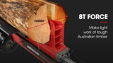 Darrahopens Tools > Power Tools Baumr-AG 8 Ton Electric Log Splitter 8T Wood Cutter Hydraulic Fire Wood Block Axe Small Machine