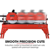 Darrahopens Tools > Power Tools BAUMR-AG 800W Electric Tile Saw Cutter with 200mm (8") Blade, 620mm Cutting Length