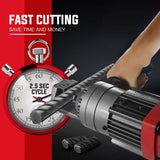 darrahopens Tools > Power Tools BAUMR-AG 850W 16mm Rebar Cutter Hydraulic Electric Reo Bar Portable Machine Re