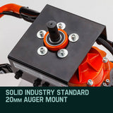 darrahopens Tools > Power Tools Baumr-AG Post Hole Digger 62CC Posthole Earth Auger Fence Borer Petrol Drill Bit