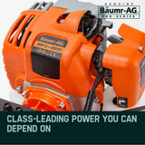 darrahopens Tools > Power Tools Baumr-AG Post Hole Digger 88CC Posthole Earth Auger Fence Borer Petrol Drill Bit