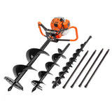 darrahopens Tools > Power Tools Baumr-AG Post Hole Digger 88CC Posthole Earth Auger Fence Borer Petrol Drill Bit