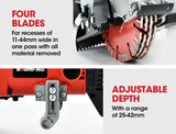 Darrahopens Tools > Power Tools BAUMR-AG Wall Chaser and Vacuum Combo Dust Collector Concrete Chasing Machine