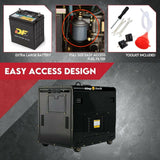 Darrahopens Tools > Power Tools Diesel Generator Single Phase 8.4kw Rated Diesel 6kw 13hp Portable