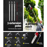 darrahopens Tools > Power Tools Giantz 4-STROKE Pole Chainsaw Brush Cutter Hedge Trimmer Saw Multi Tool