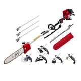 darrahopens Tools > Power Tools Giantz 4-STROKE Pole Chainsaw Brush Cutter Hedge Trimmer Saw Multi Tool