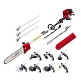 darrahopens Tools > Power Tools Giantz 4-STROKE Pole Chainsaw Hedge Trimmer Brush Cutter Whipper Multi Tool Saw