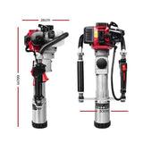 darrahopens Tools > Power Tools GIANTZ 55CC Petrol Post Pile Hole Driver 2-Stroke Power Picket Rammer