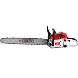 Darrahopens Tools > Power Tools Giantz 62cc Petrol Commercial Chainsaw 20" Bar E-Start Tree Chain Saw Pruning