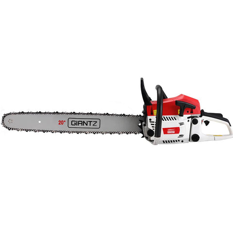 Darrahopens Tools > Power Tools Giantz 62cc Petrol Commercial Chainsaw 20" Bar E-Start Tree Chain Saw Pruning