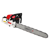 Darrahopens Tools > Power Tools Giantz 62cc Petrol Commercial Chainsaw 22" Bar E-Start Tree Chain Saw 5.2HP