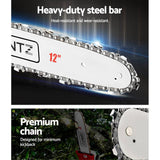 darrahopens Tools > Power Tools Giantz 62CC Petrol Pole Chainsaw Saw Brush Cutter Whipper Snipper Hedge Trimmer