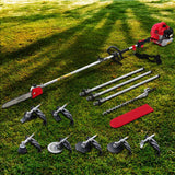 Darrahopens Tools > Power Tools Giantz 65CC Pole Chainsaw Hedge Trimmer Brush Cutter Whipper Snipper Multi Tool