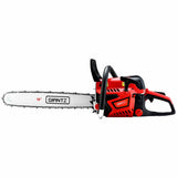 darrahopens Tools > Power Tools Giantz Petrol Chainsaw Chain Saw E-Start Commercial 45cc 16'' Top Handle Tree