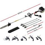 Darrahopens Tools > Power Tools Giantz Petrol Pole Chainsaw Brush Cutter Whipper Snipper Hedge Trimmer Pruner