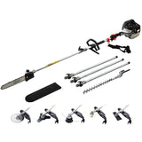 Darrahopens Tools > Power Tools Giantz Petrol Pole Chainsaw Brush Cutter Whipper Snipper Hedge Trimmer Pruner