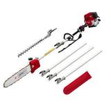 darrahopens Tools > Power Tools Giantz Pole Chainsaw 4 Stroke Petrol Hedge Trimmer Pruner Chain Saw Long