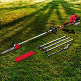 Darrahopens Tools > Power Tools Giantz Pole Chainsaw Petrol Hedge Trimmer Pruner Chain Saw Brush Cutter Combo