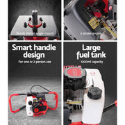 darrahopens Tools > Power Tools Giantz Post Hole Digger Diggers Petrol Complete 80CC Motor Only Earth Auger