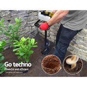 darrahopens Tools > Power Tools Giantz Post Hole Digger Petrol Only 92CC Motor Engine Earth Auger DIggers