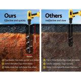 darrahopens Tools > Power Tools GIANTZ Power Garden Auger Small Earth Planter 75 X 300MM Black