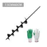 darrahopens Tools > Power Tools GIANTZ Power Garden Auger Small Earth Planter 75 X 600MM Black