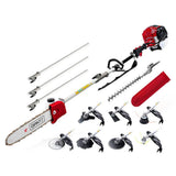 darrahopens Tools > Power Tools Gizantz 65CC Pole Chainsaw Hedge Trimmer Brush Cutter Whipper Snipper Multi Tool